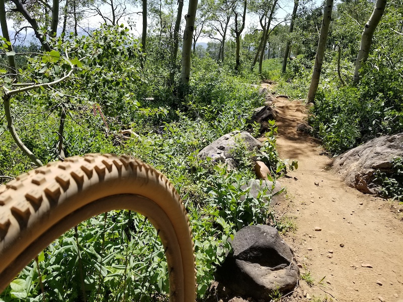 Paper Airplane Mountain Bike Trail Eden, Utah