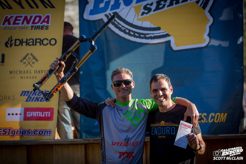 Big thanks to Fox for donating 2018 forks to be raffled at each CES event of the year. Congrats to Jason Morvay Scotts Valley Cycle Sport Round 4 s lucky winner