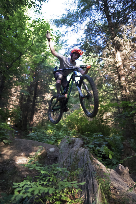 Pump Track Mountain Bike Trail Bellingham, Washington