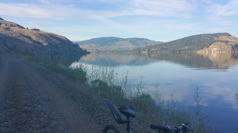 okanagan bike trail