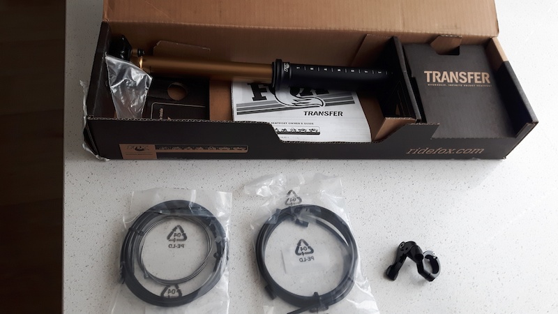 fox transfer dropper 31.6 150mm