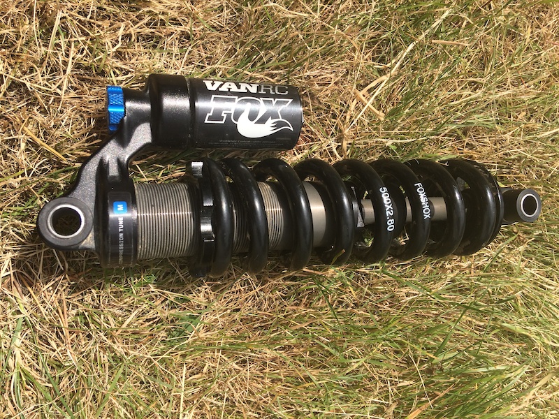 2013 Fox Van RC Rear Shock, 500Ibs Spring, For Sale