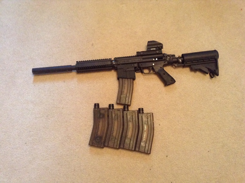 2016 Milsig mag fed paintball marker For Sale