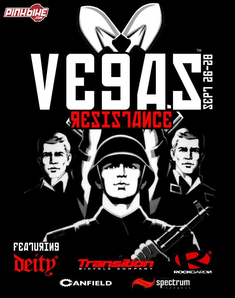 The Vegas Resistance Poster.
