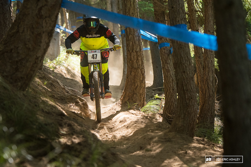 Kerstin Holster lost a little time during her race run to land in third (Pro Women).