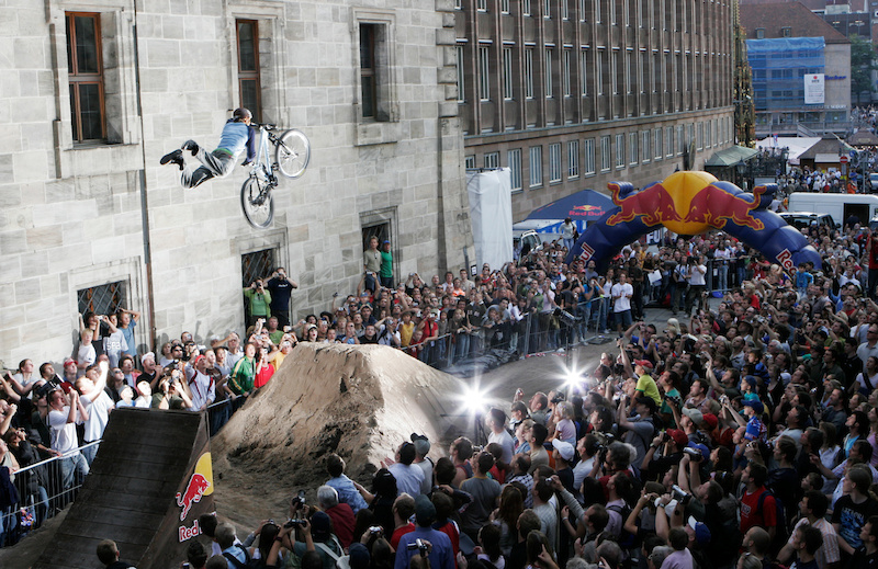 Geoff Gulevic at Red Bull District Ride 2005