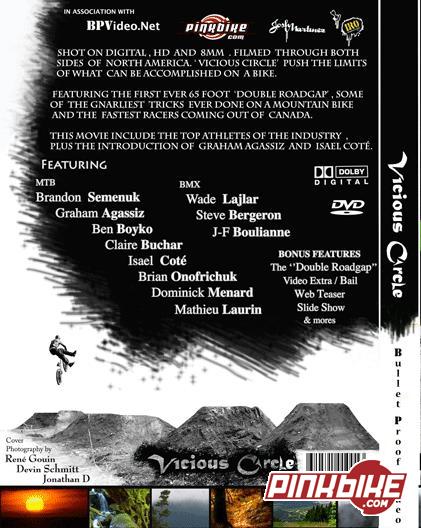 Vicious Circle Rear cover art.