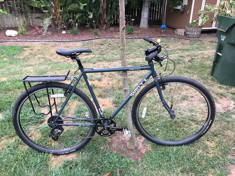 flat bar cross check
