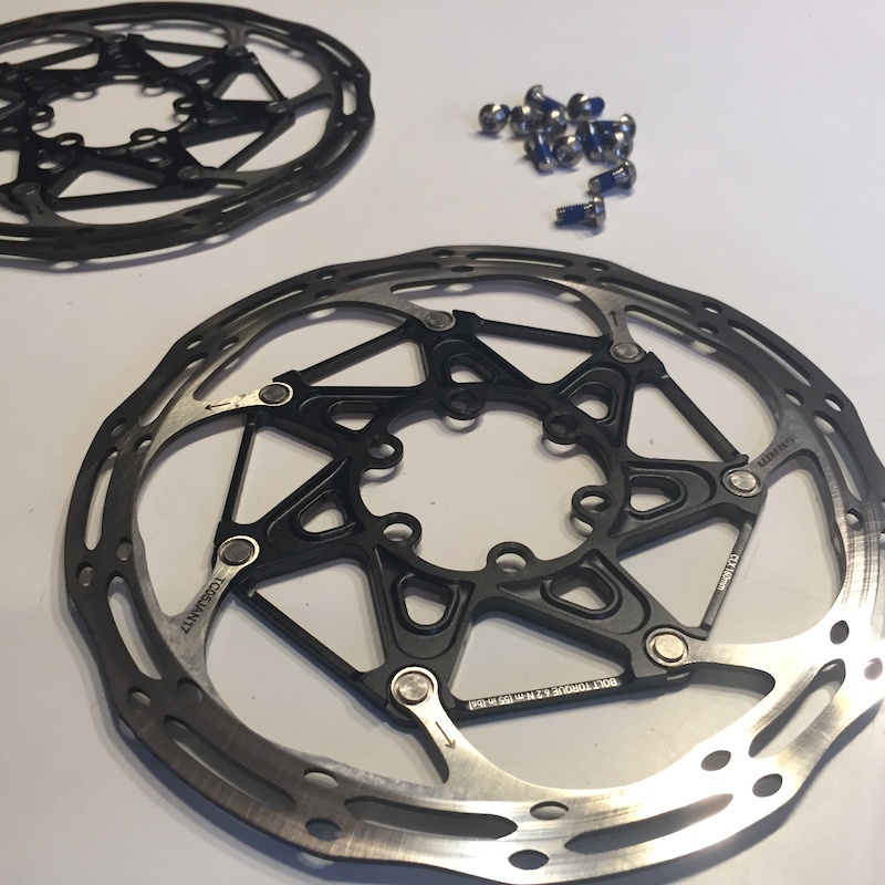 2017 SRAM CenterLine X Rotors 160mm PAIR For Sale