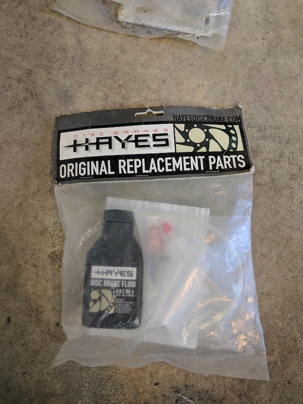 0 Hayes Rotors and Bleed Kit