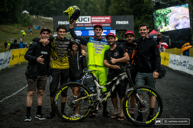 What a day for the Intense Factory Racing squad, taking the top team honours and after Charlie Harrison's result all riders will be protected headed to Val di Sole.
