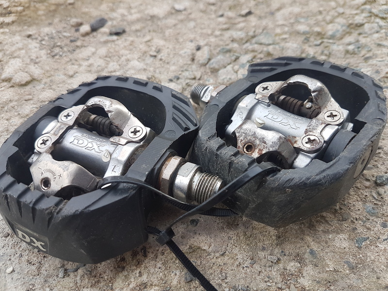 shimano dx pedals review