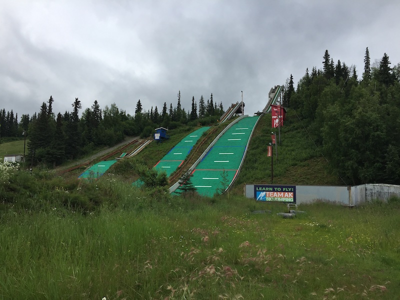 Drone Lane Mountain Biking Trail - Anchorage, Alaska