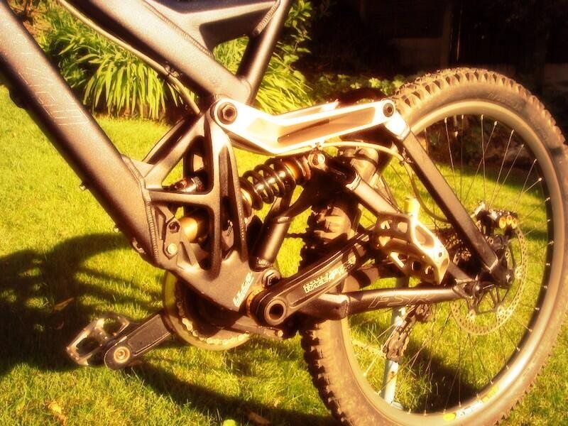 My Specialized Demo 9 that I owned around 8 years ago. Back when big DH bikes were built as they should be.