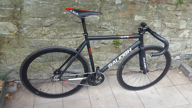 2015 Raleigh Equipe track bike with many upgrades For Sale