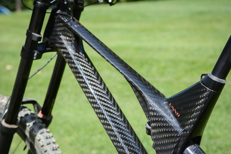 carbon downhill frame