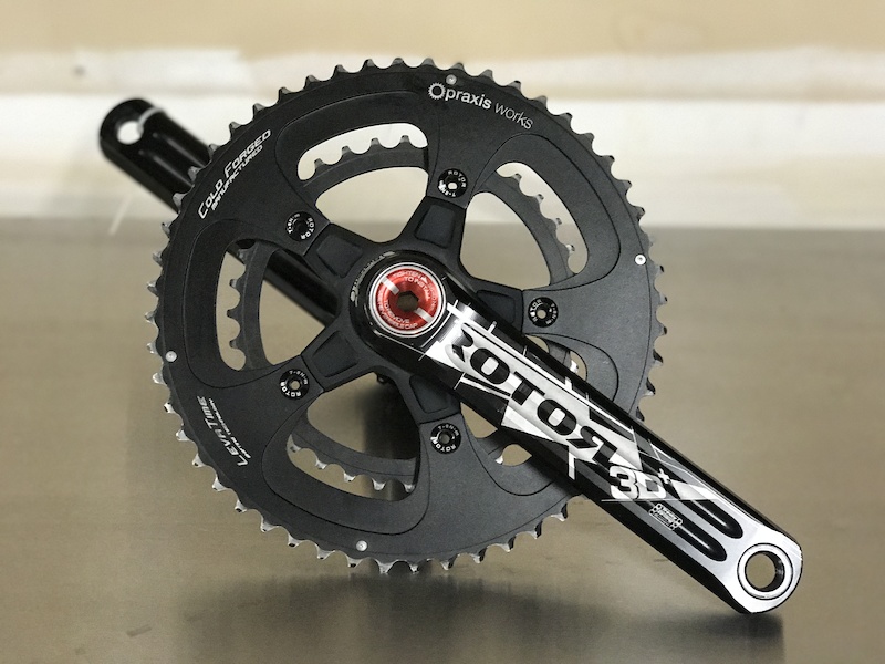Rotor 3D+ Crankset with 36/52 Praxis For Sale