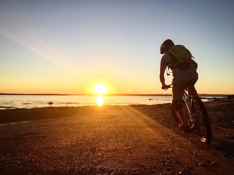 Maces Bay Shore Rocks Hiking Trail New Brunswick