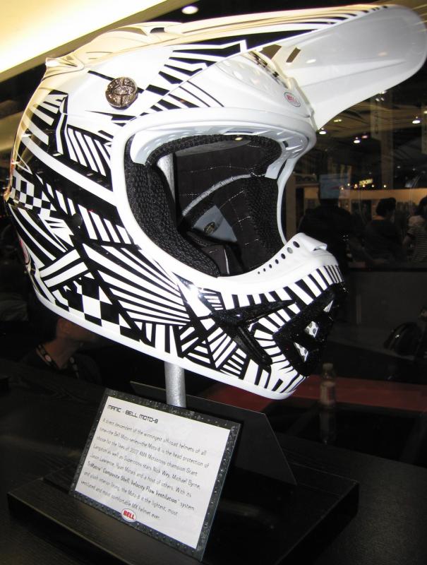 Bell Moto 8 MX Helmet.
