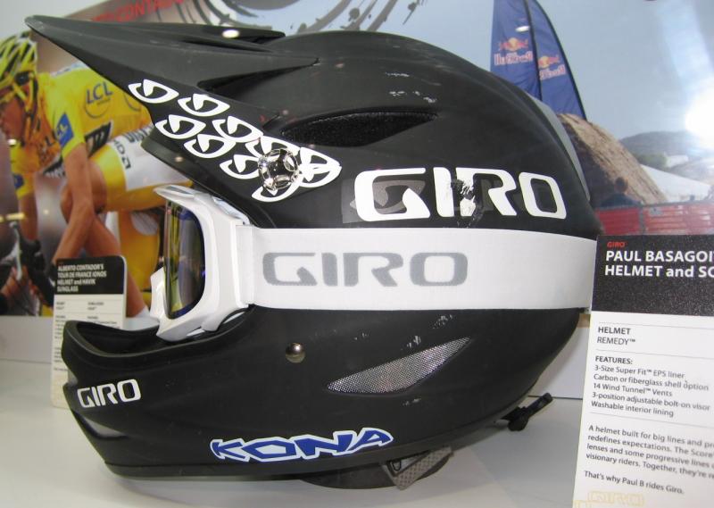 You can guaranty that the Giro eyewear is going to fit in their lids.