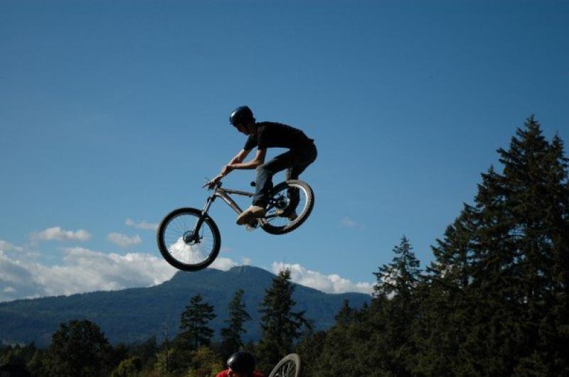 Whip. hes also jumping over Allan!