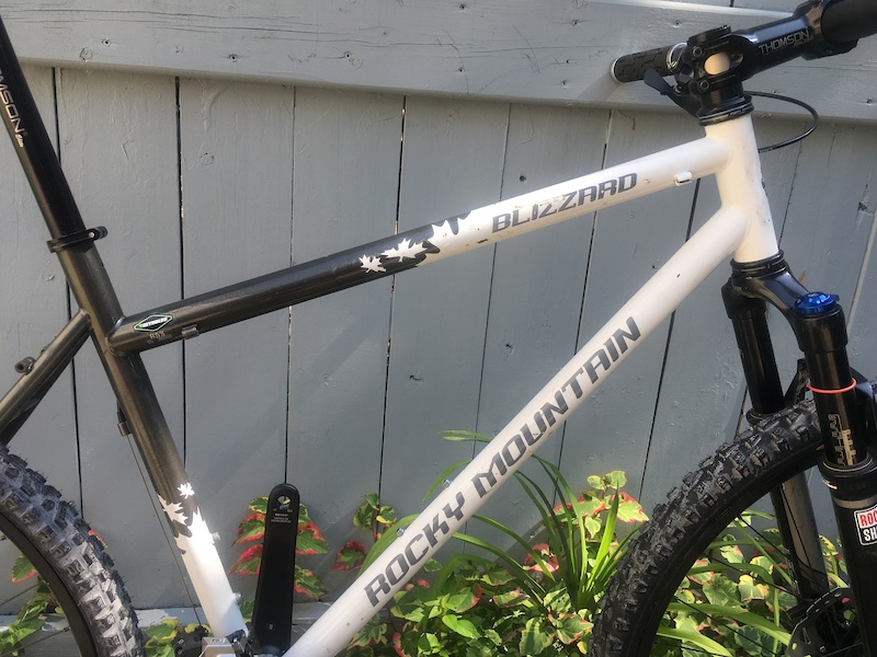 Rocky Mountain BlIZZARD フレーム Yahoo!オークション - Rocky Mountain Blizzard frame 16.5 in