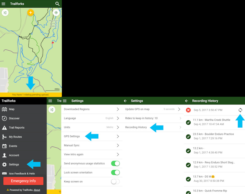 trailforks strava