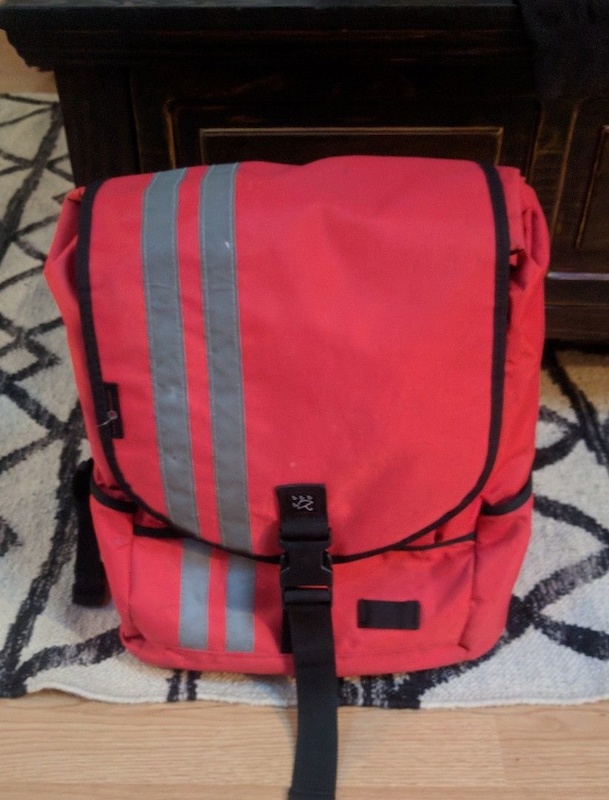 2015 Banjo Brothers Commuter Medium Red Backpack