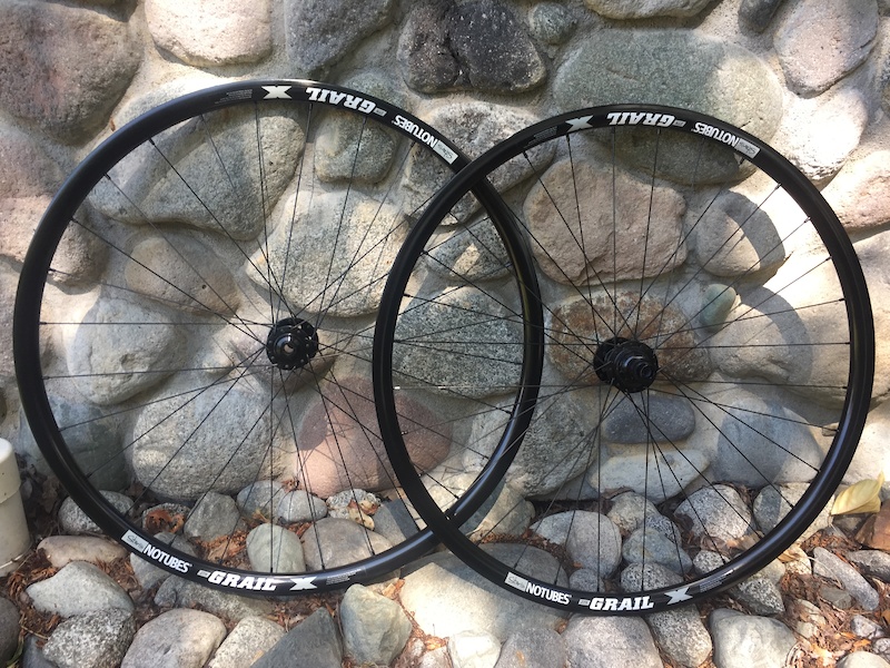 2017 Stan's No Tubes Grail Team Wheelset Tubeless Gravel For Sale
