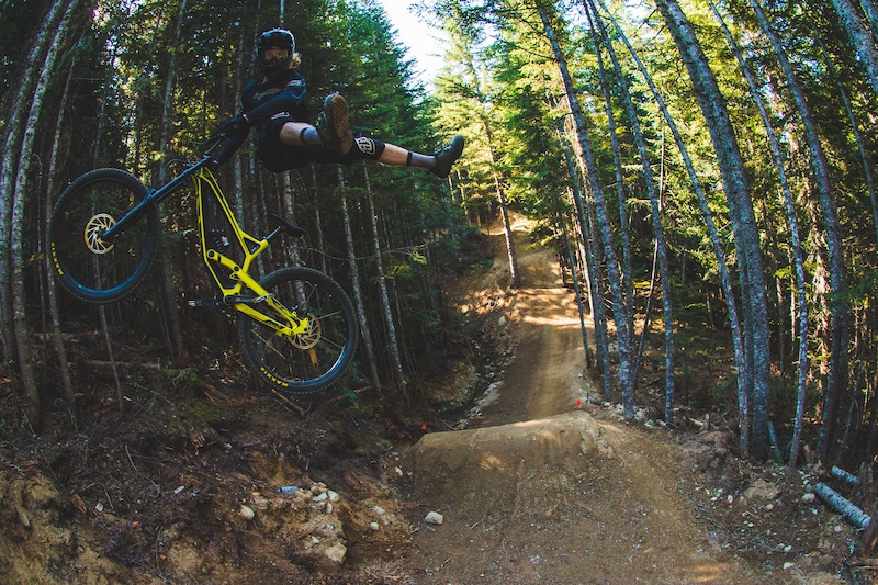 D1 Mountain Bike Trail - Whistler, British Columbia