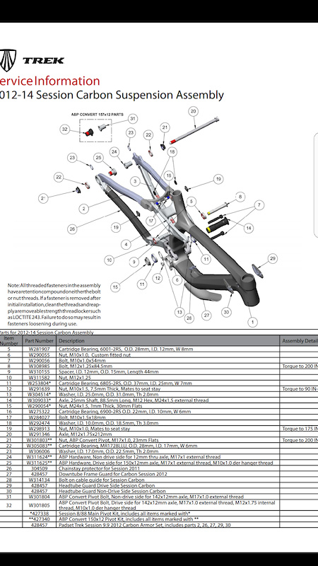 trek w301805