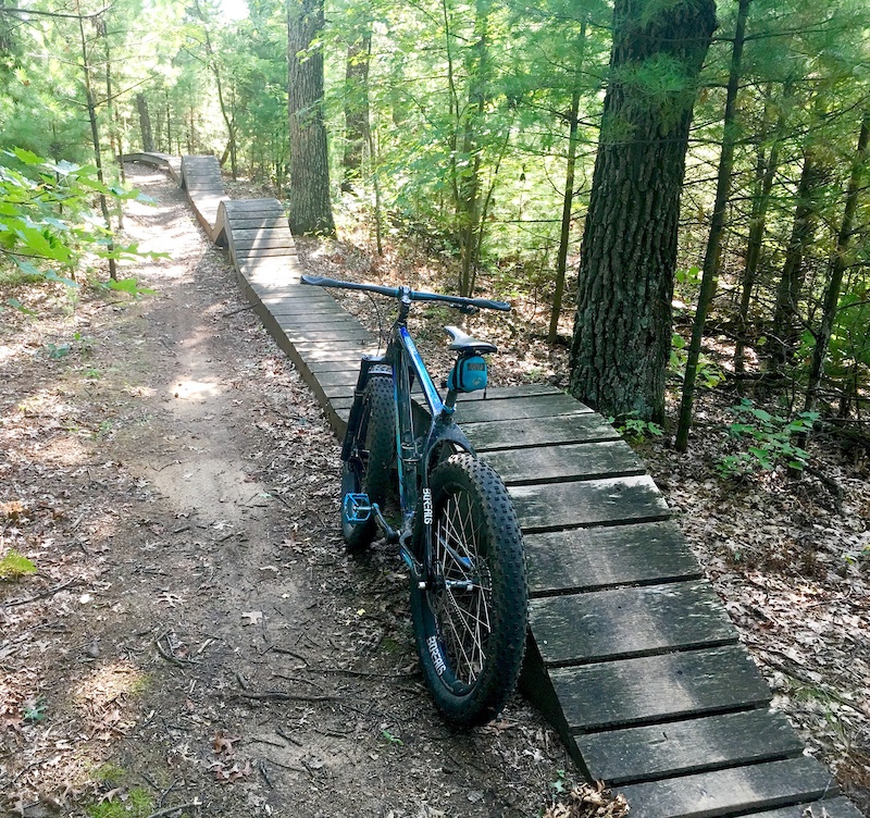 Black Loop Mountain Biking Trail Waupaca, Wisconsin