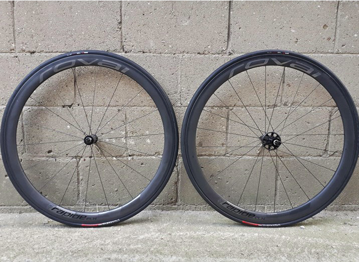 2014 Roval Rapide CLX 40 Carbon Clincher Wheelset For Sale