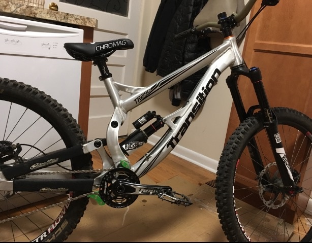 2013 Transition TR250 frame and
