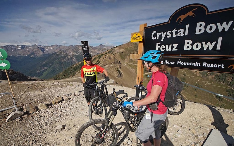 Kicking horse hot sale downhill biking