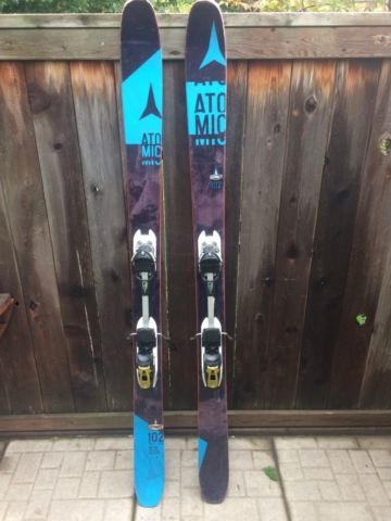 2016 Atomic Automatic 102 with Skins