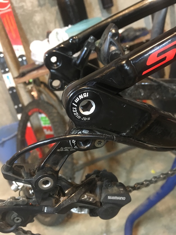 scott spark rear triangle replacement