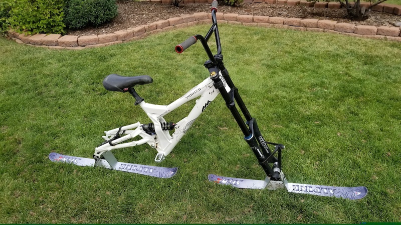 motorized ski bike