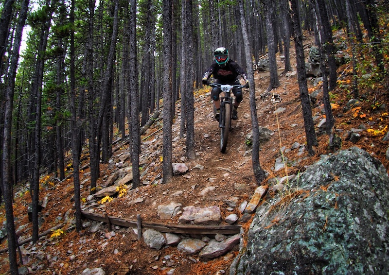 Toothless Mountain Biking Trail Bragg Creek, Alberta
