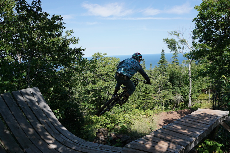 Overflow Mountain Biking Trail Copper Harbor, Michigan