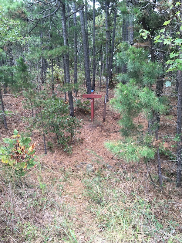 Potato Hill Mountain Biking Trail Muse, Oklahoma