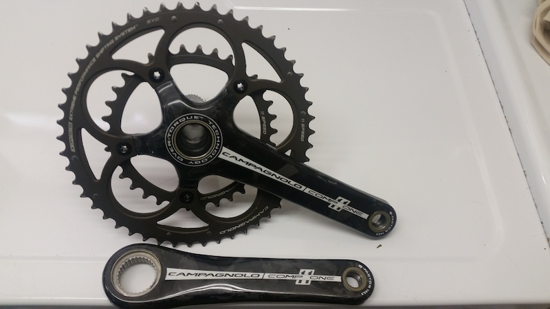 campagnolo compact crankset 10 speed