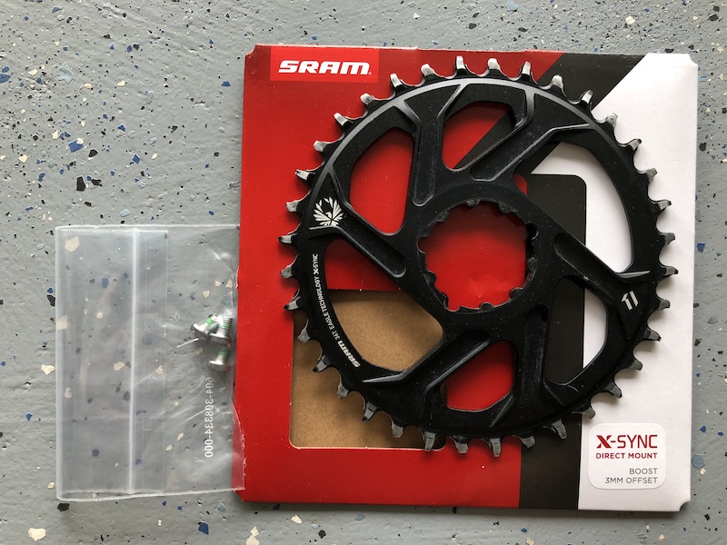 SRAM X-Sync 2 Plateau 36 Dents - Alu Noir, Pour VTT, Neuf