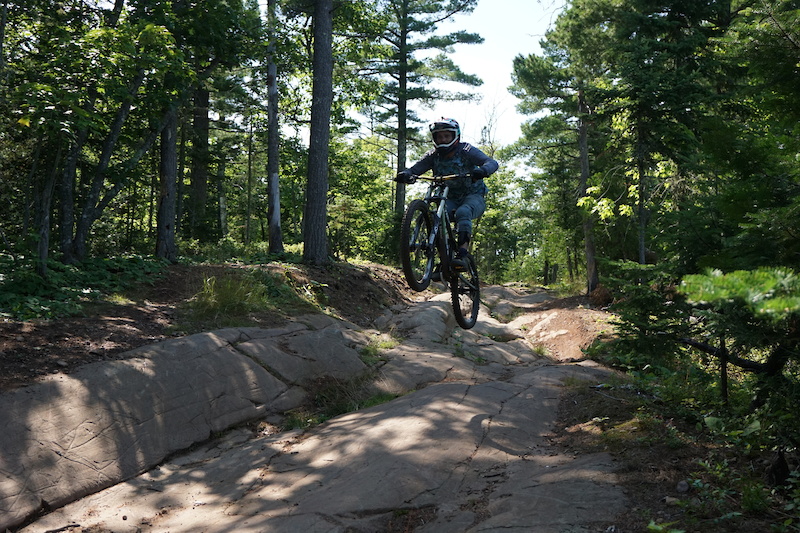 Overflow Mountain Biking Trail Copper Harbor, Michigan