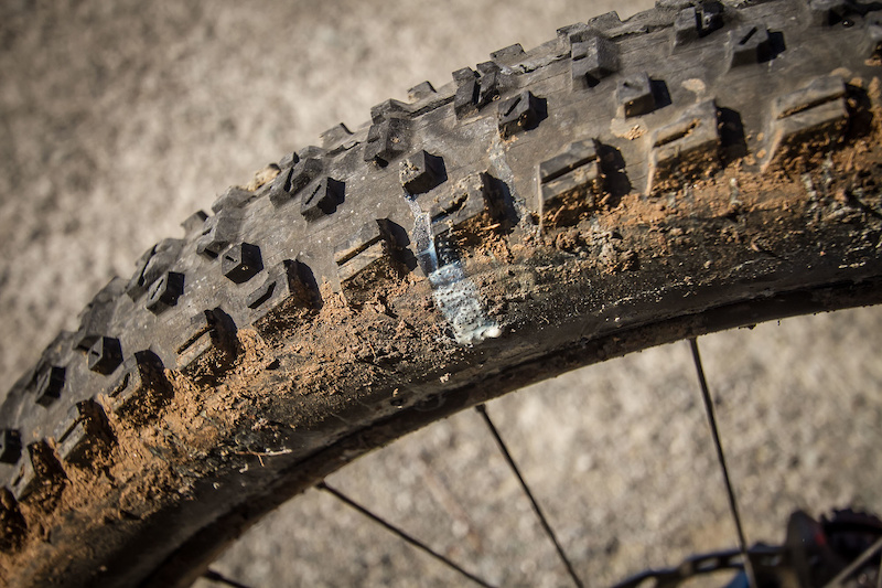 Just like normal bikes a puncture can end dreams.