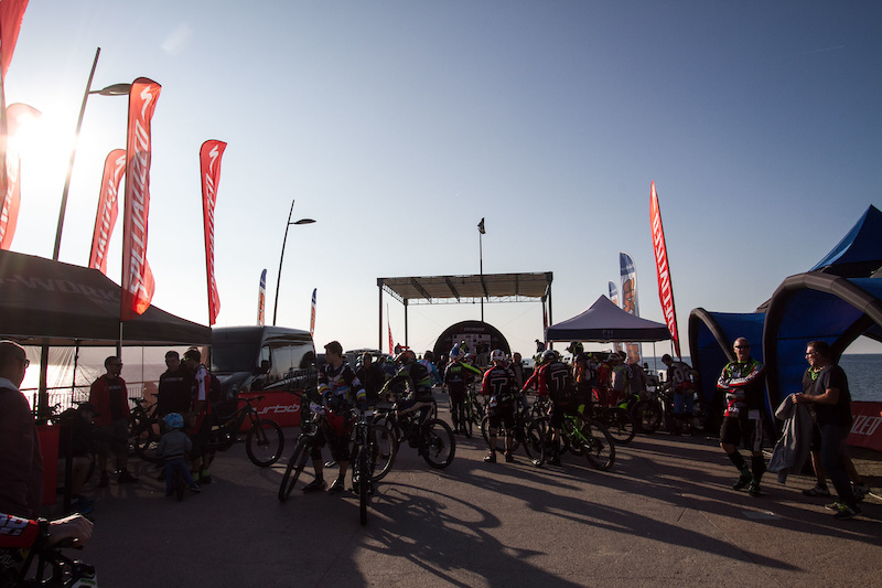 With 100 entrants racing was a fin rowdy affair.