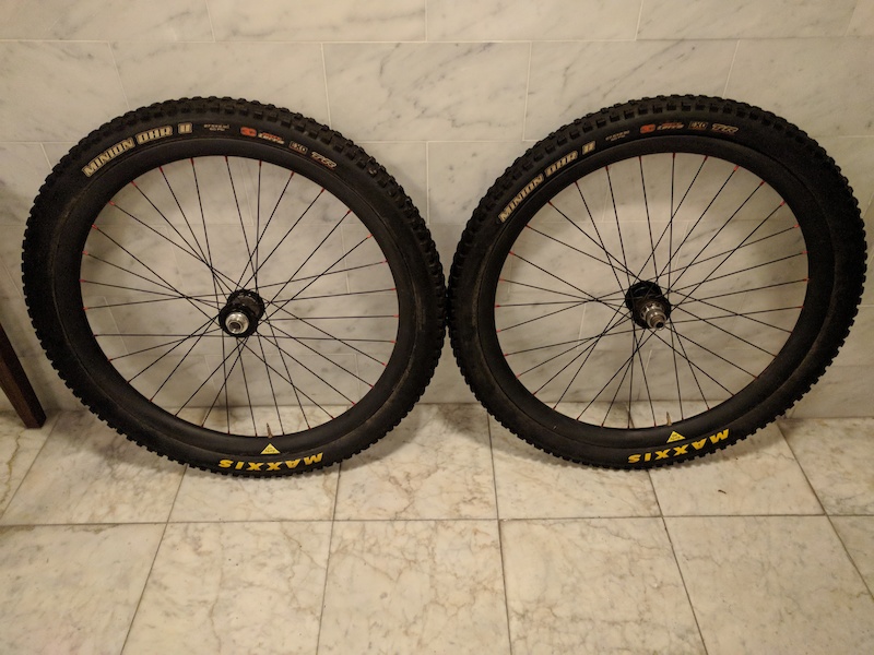 Derby Rim 2016 Derby Wheels with Chris King Hubs, 20x110mm/12x142mm For Sale