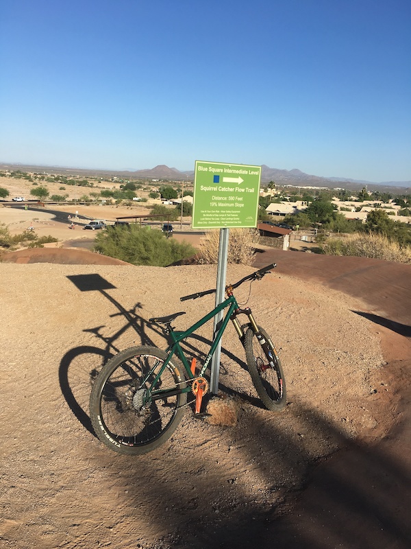 Butte Pass Mountain Biking Trail Mesa, Arizona