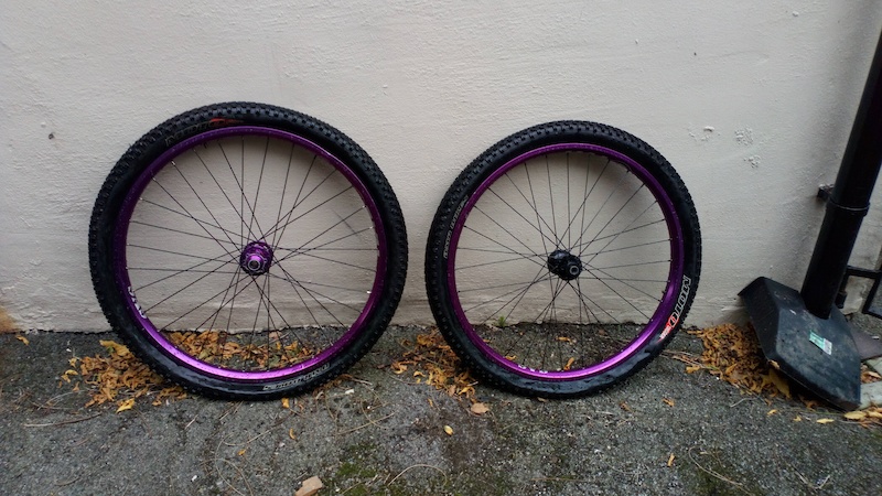 Purple mtb rims on sale