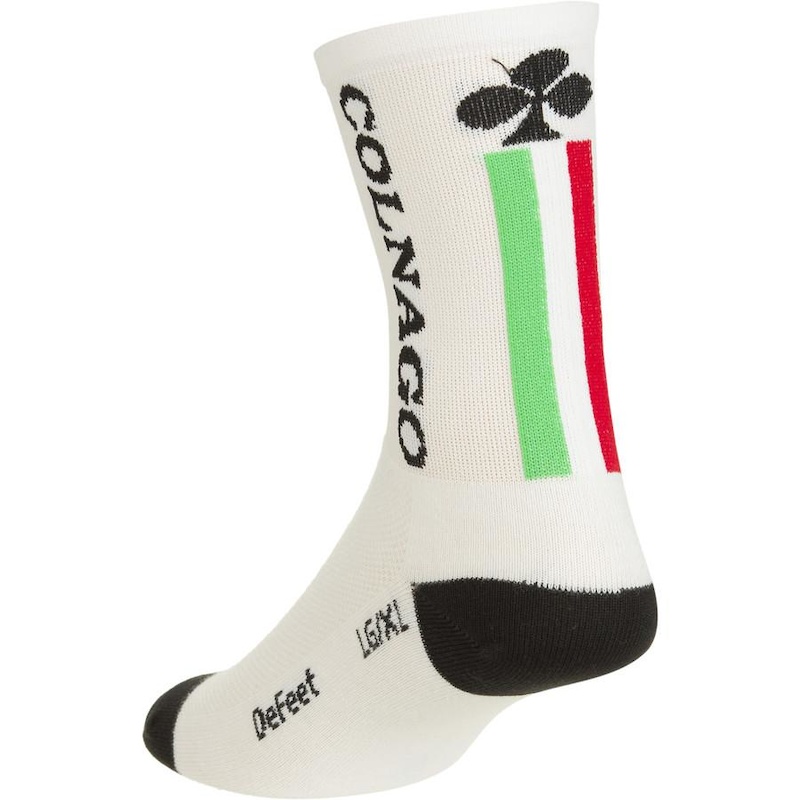 New Colnago Socks High Cut, White SM/MD For Sale